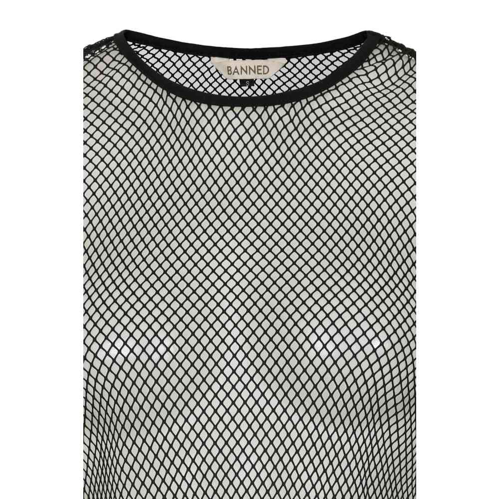 Banned - Zoey Lange ärmel top - Schwarz